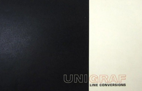 UNIGRAF Commercial Printing Graphics History Promo Catalog Los Angeles CA 1960s