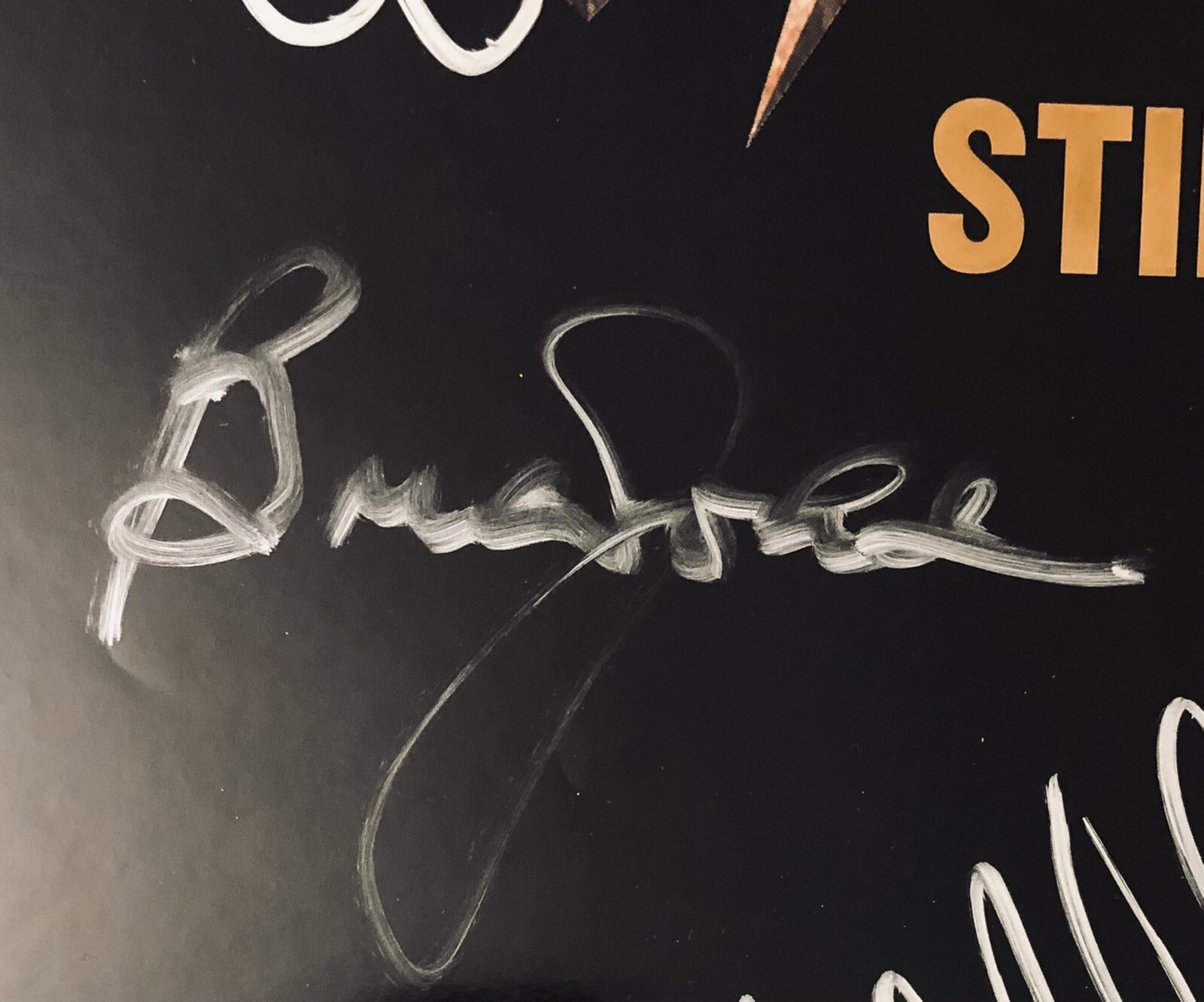 ACDC AC/DC Signed Autographed Stiff Upper Lip Poster Angus Young Brian ...
