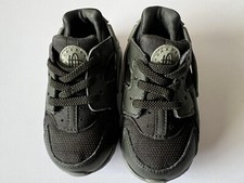 Nike Huarache Run Low Sequoia - Black/Gray Toddler Size 6