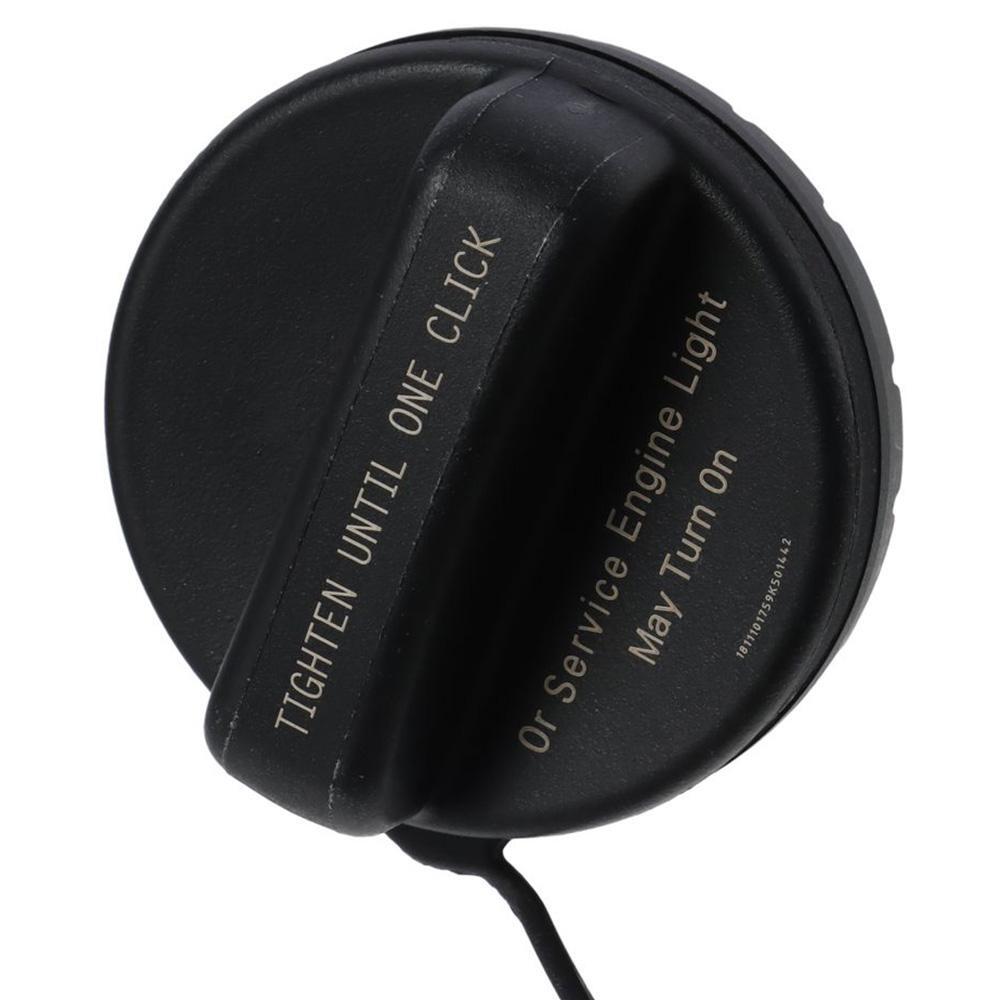 Black Gas Cap Fuel Cap Gas Fuel Tank with Cap Gas Cap Replacement For