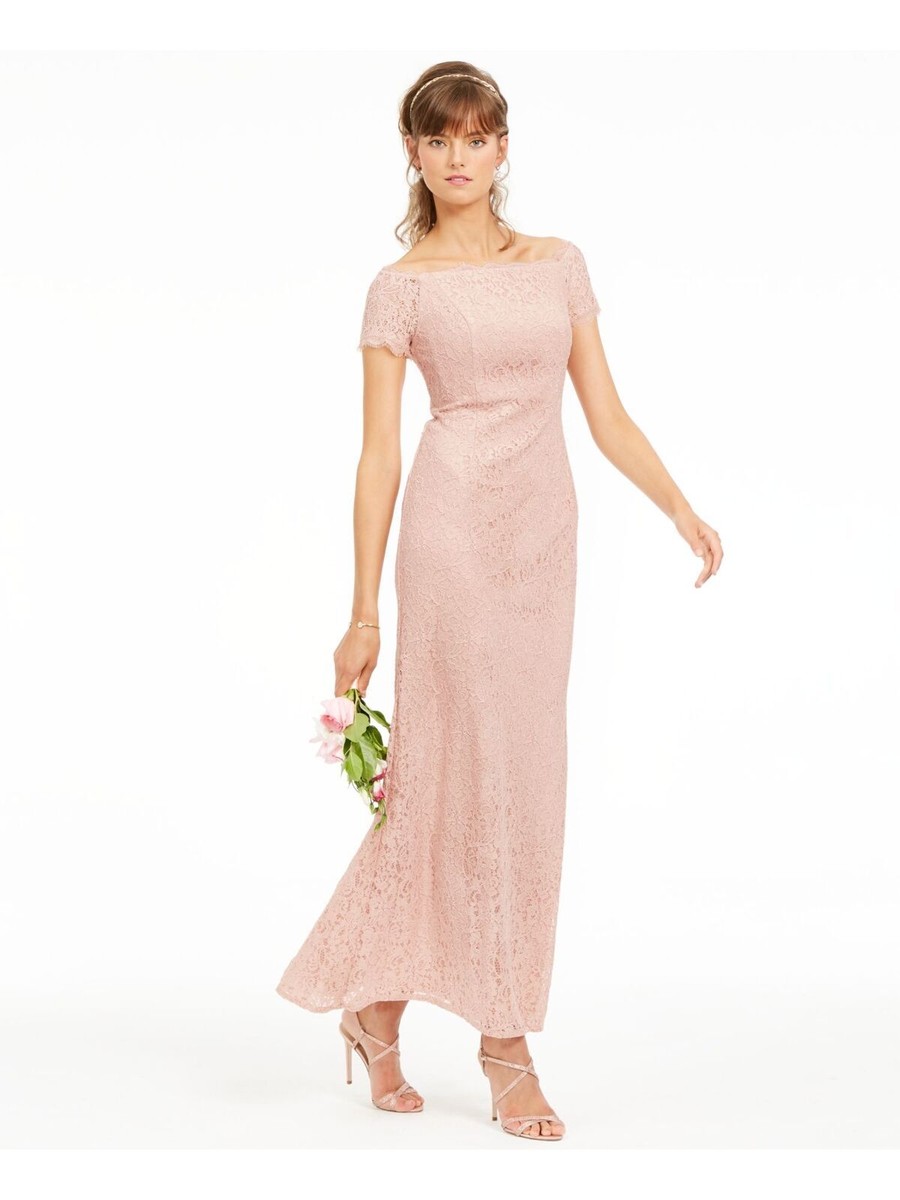 Adrianna Papell Off-the-Shoulder Lace Gown, Size 2 | eBay Adrianna Papell Off-the-Shoulder Lace Gown, Size 2 | eBay