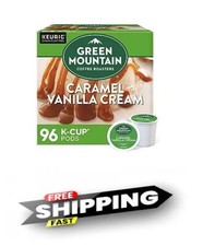 Keurig Green Mountain Caramel Vanilla Coffee K-cups 96 Count