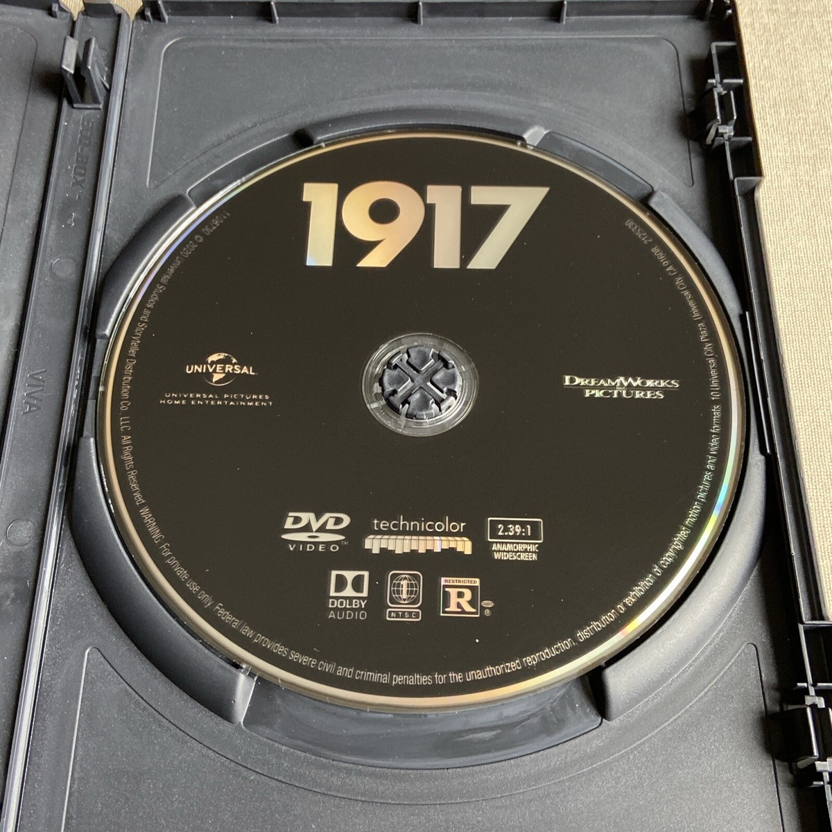 1917 (DVD 2019) WWI World War I Epic Sam Mendes Film George MacKay 1917 (DVD 2019) WWI World War I Epic Sam Mendes Film George MacKay