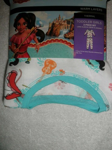 NWT Toddler Girls Cuddl Duds Thermal Warm Layers 2-Piece Set fabrics & prints - 第 8/43 張圖片
