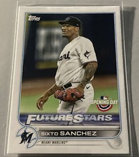 2022 Opening Day Base #186 Sixto Sanchez - Miami Marlins