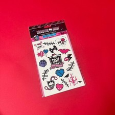 Monster high sparkly temp tattoos
