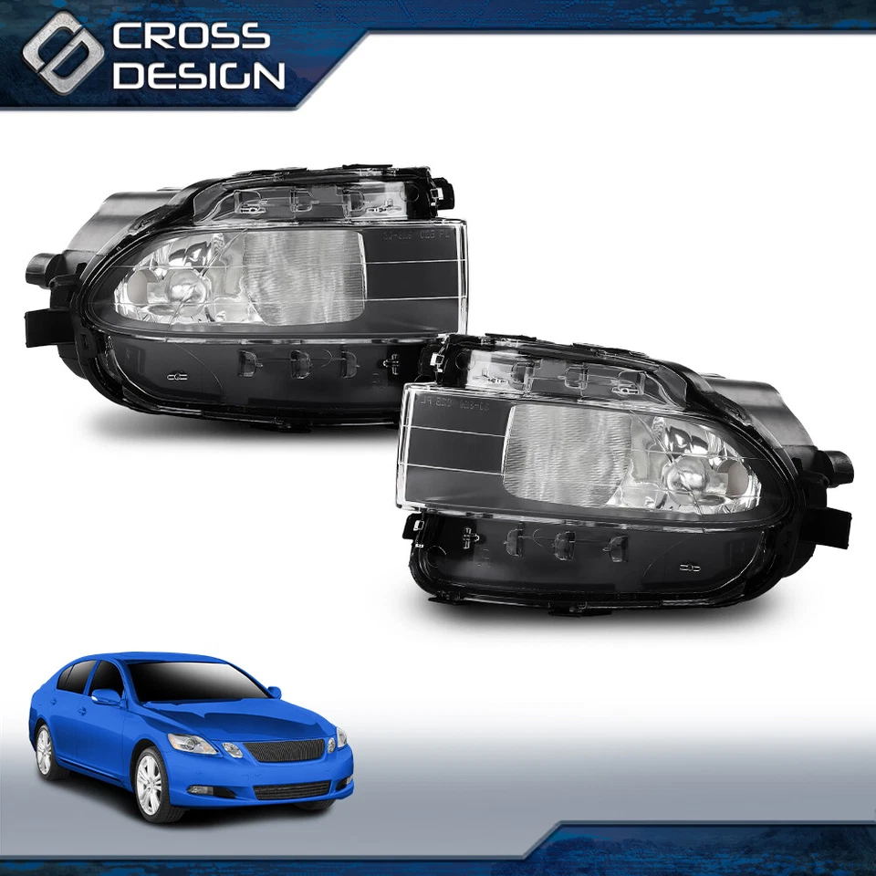 Par de luces antiniebla aptas para Lexus GS 300 350 430 450H 460 2006-2011 Foto 2 de 4