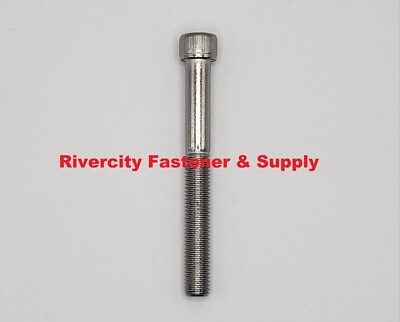 (1) 1/4-28x2-1/4 Allen Head Cap Screw Stainless Fine Thread 1/4x28x2.25 Bolt