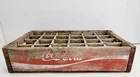 Vintage Enjoy Coca-Cola Coke Red Wood 24 Bottle Crate Wooden Carrier