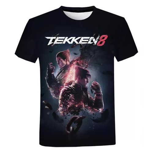 Fighting New Game Tekken 8 3D Printed T Shirt For Men Clothes Harajuku Streetwea