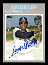 2016 Topps Archives Fan Favorites Autographs #FFASAJ Sandy Alomar Sr EXACT SCANN