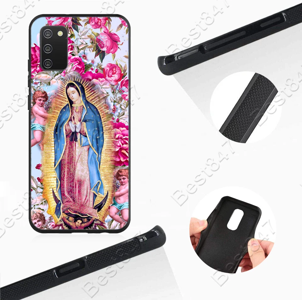 Funda Teléfono Nuestra Señora de Guadalupe Dios Jesús Ángel para iPhone 13/14 Pro Max Cubierta  Foto 4 de 4
