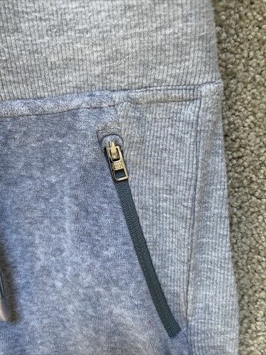 Athleta Girl Size XS/6 Gray Soft Jogger Sweatpants Zip Pockets - Picture 3 of 6