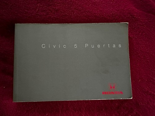 Manual Honda Civic 5 Puertas - Imagen 2 de 4