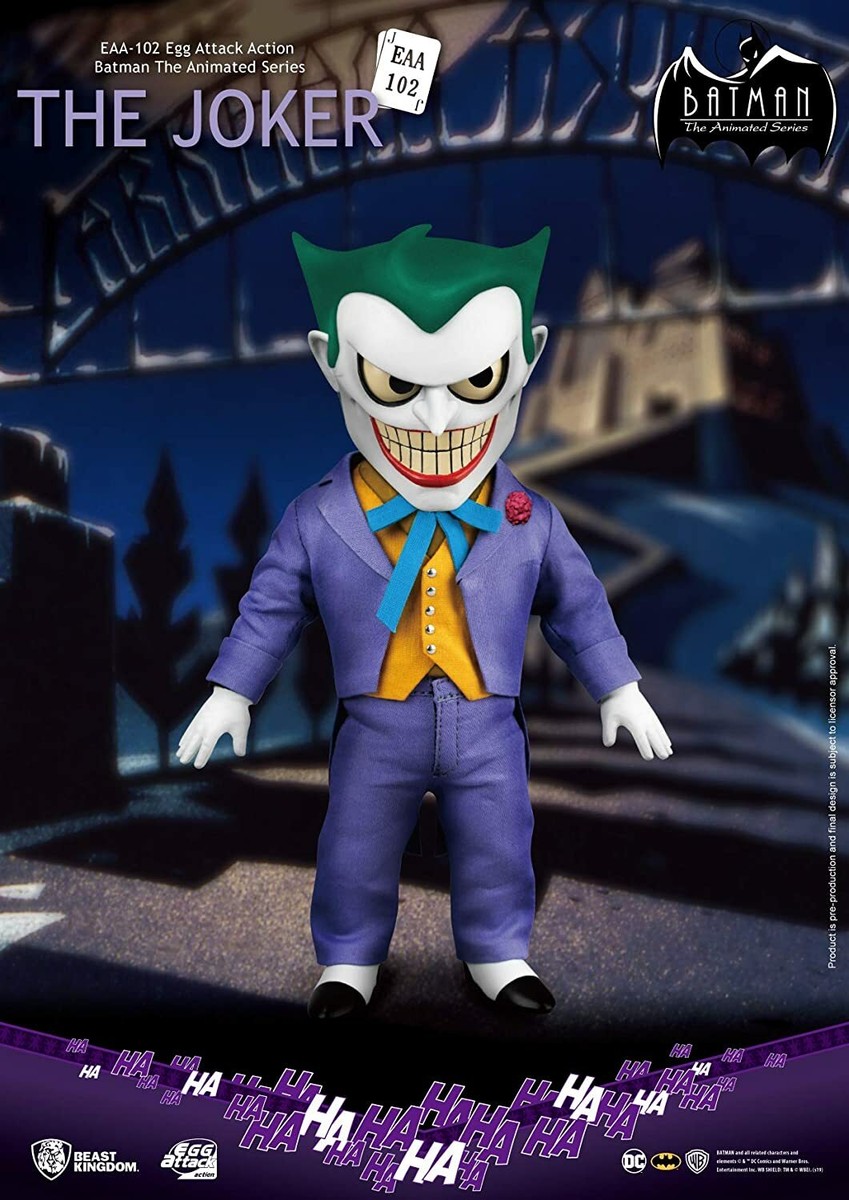 NEW Egg Attack Action #062 Batman Animated Joker Action Figure