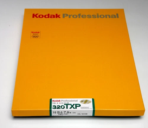 Kodak Tri-X ISO 320 11x14. 10 sheet box