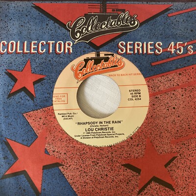 Lou Christie Rhapsody in the Rain /Walker Bros Make it Easy NEW reissue unplayed