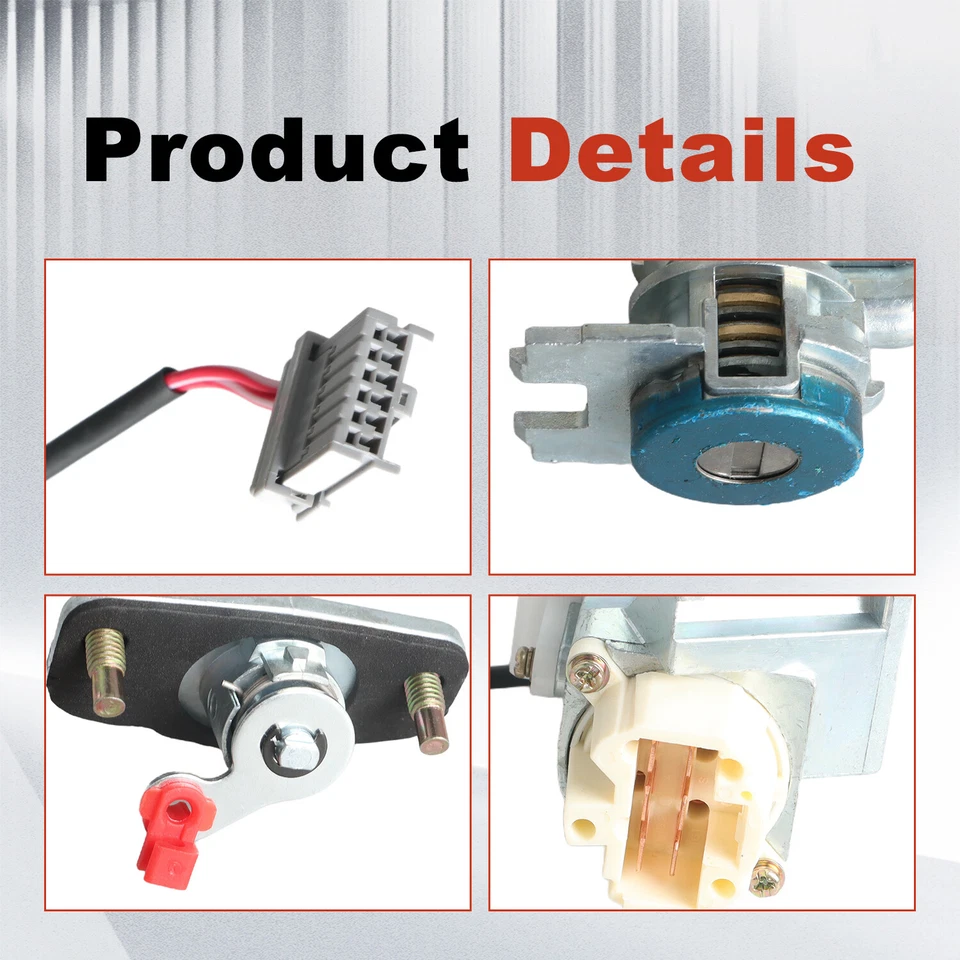 Nuevos cilindros de bloqueo de puerta e interruptor de encendido con llaves para Nissan Versa 2007-2012 Foto 2 de 4