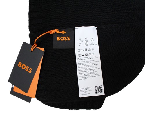 HUGO BOSS HERREN FOLD OVER BEANIE/ STRICKMÜTZE/ MÜTZE "AKAIO_O" - Bild 9 von 10