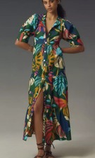 Farm Rio Printed Maxi Dress NWT Sz XS