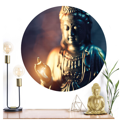 Wandtattoo Wandsticker Buddha Wanddeko Sticker Natur Aufkleber Wohnzimmer DL704