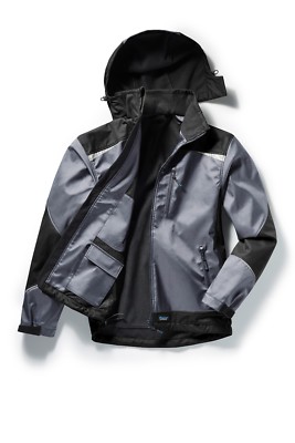 Pionier Tools Workwear Softshelljacke grau-schwarz Art.5861 Arbeitsjacke