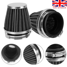 4x 50mm Air Filter Pod Cone Cleaner Universal Motorcycle for Honda Yamaha Suzuki