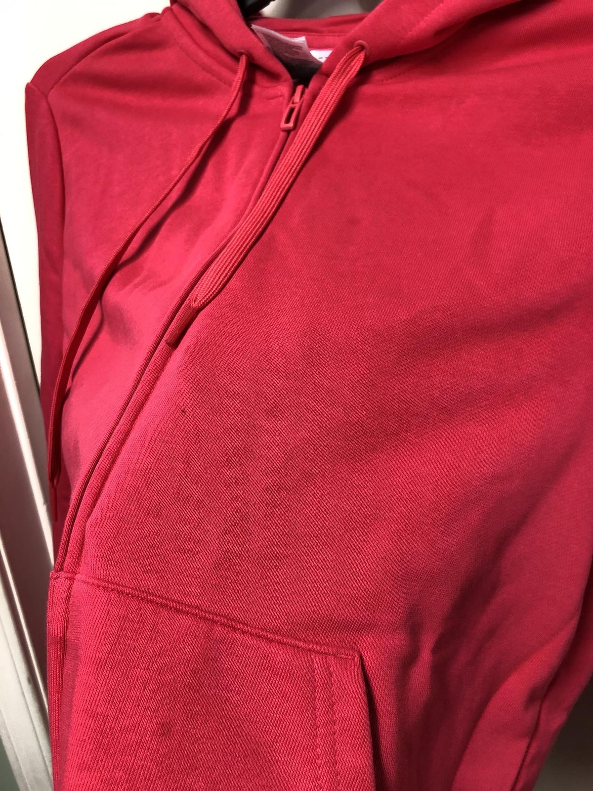 Adidas Womens Essentials Linear Zip Up Hoodie Size Large GD2967 Hot Pink |  eBay