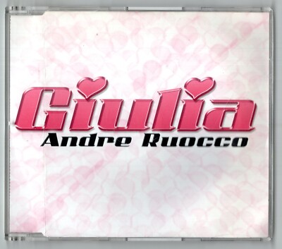 Andre Ruocco Maxi-CD GIULIA   2003 ZYX 9713-8 Italodance Electro 3-track Mixes