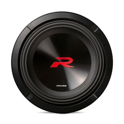 Alpine R2-W10D4 Sub 10'' 25cm R Serie Subwoofer Dual 4 Ohm Schwingspulen 750w RMS