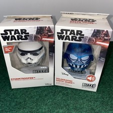 Bitty Boomers Star Wars Lot Holo Darth Vader  Storm Trooper Bluetooth Speaker