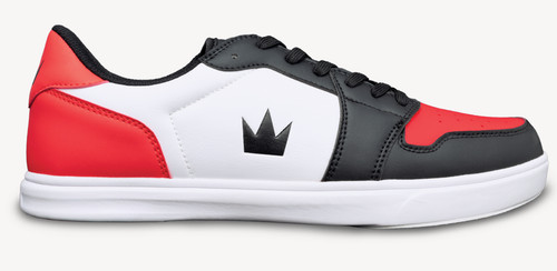 BRUNSWICK MEN'S FANATIC ATHLETIC BOWLING SHOES BLACK/RED | FREE SHIPPING |