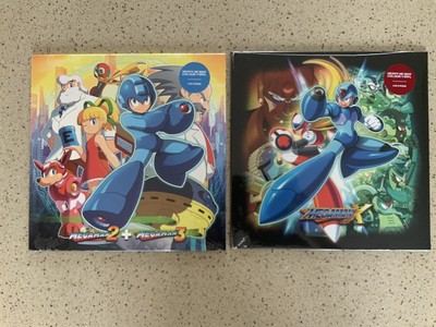 Mega Man Laced bundle 2&3 ltd dlx megabuster 2xLP, + X ltd dlx blue LP SEALED