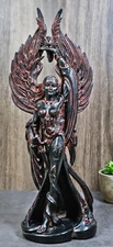 Celtic War Goddess Morrigan Phantom Queen Statue Triple Goddess Valkyrie Decor