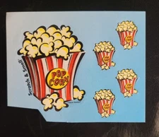scratch and sniff stickers NEW Mello Smello Popcorn 
