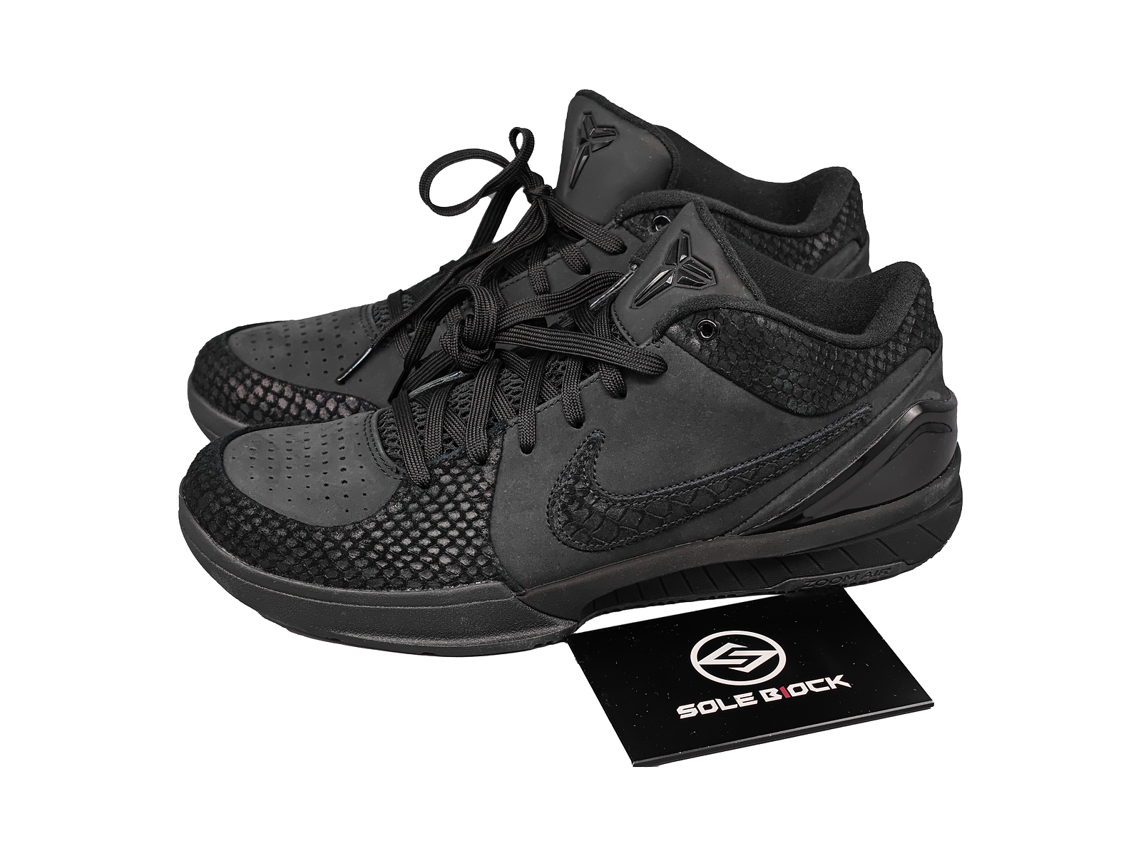 Nike Zoom Kobe IV Protro Low Top Black Mamba Gift FQ3544-001