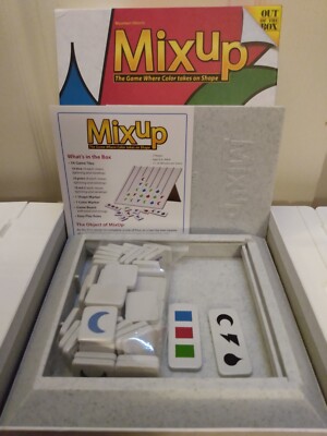 [53/54 Tiles] Mix Up Game 2006 Out of the Box - Almost Complete, Missing 1 Tile