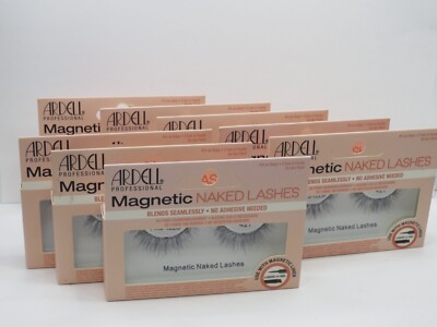 ARDELL MAGNETIC NAKED LASHES BLENDS SEAMLESSLY STYLE #421 EYELASHES (LOT OF 8)