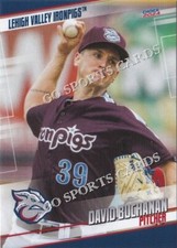 2024 Lehigh Valley IronPigs David Buchanan RC Rookie Card Phillies