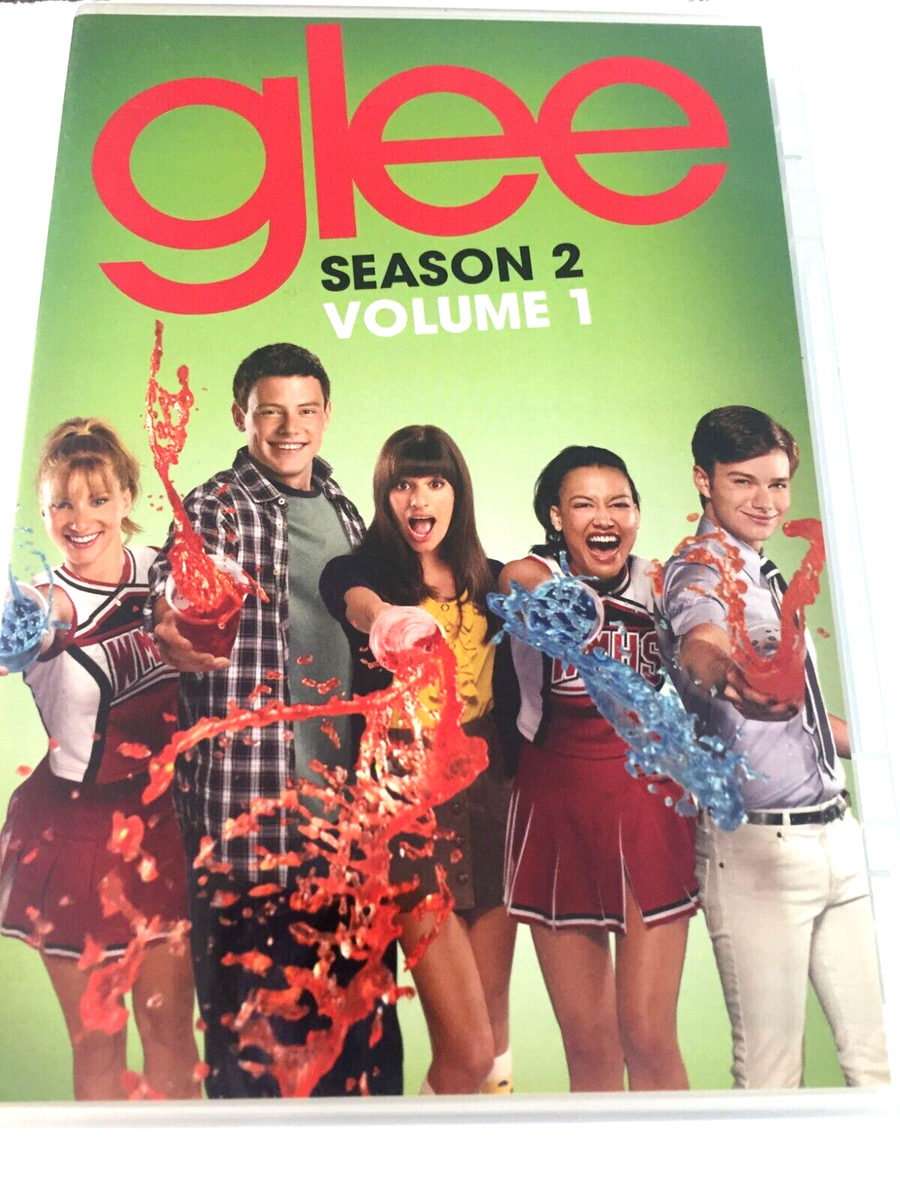 Glee Season 2 Volume 1 DVD 3 Disc Set Ships Same Day With Tracking