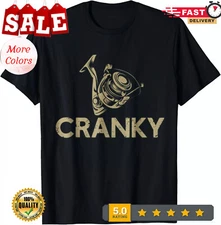 2025/Crankbait Fishing Lure - Cranky Funny Gift Ideas For Fishing T-Shirt