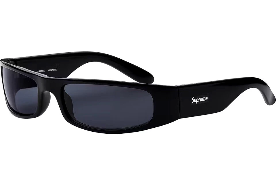Lunettes de soleil neuves authentiques Supreme New York SS18G4 Astro NOIRES — extrêmement rares