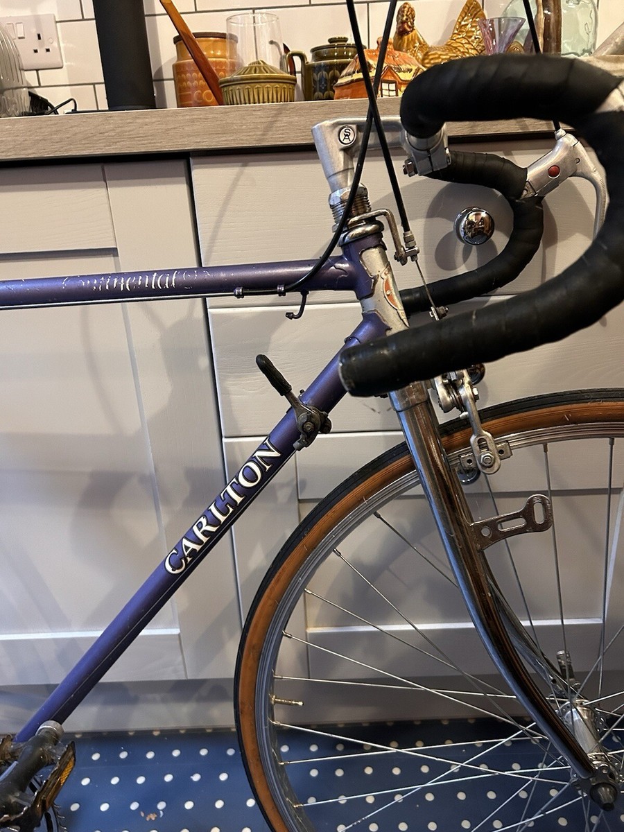 Cadre De Vélo Route/vintage Carlton Patina - Taille 560 Mm - Occasion En Bon état - Fabriqué En Italie
