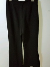 Black dress pants size 12 with zipper in back