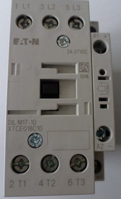Eaton DILM17-10 RDC24 Leistungsschütz 3 Schließer 7,5kW 24V/DC 18A -...