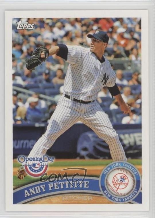 2011 Topps Opening Day Andy Pettitte #217 0q3