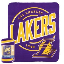 Northwest NBA Los Angeles Lakers Fleece Throw Blanket, 50