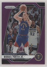 2024-25 Panini Prizm Purple Prizm 69/99 Michael Porter Jr #29 14dq