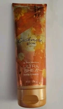 Bath & Body Works CASHMERE GLOW Ultra Shea Body Cream Lotion 8 oz  Retired