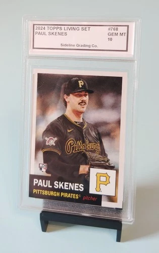 2024 Topps Living Set Paul Skenes RC #768 PSA 10 Gem Mint Pirates Rookie